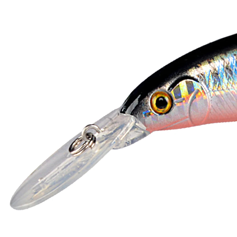 LINGYUE Crankbait Fishing lure Bass, Pike Bait 10+ variants 11cm/10.5g Jerkbait Deep Swim Artificial lure