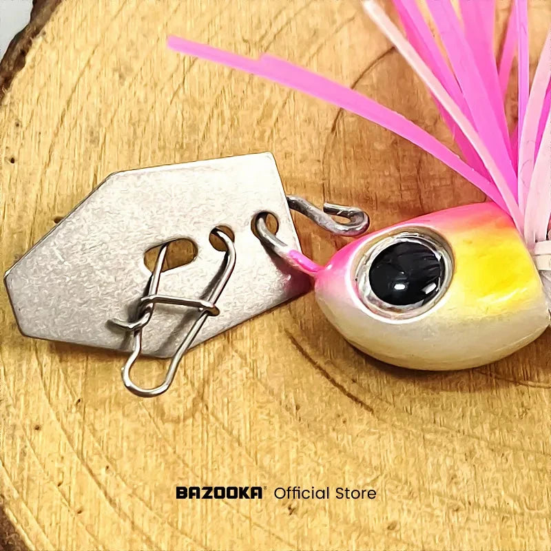 Bazooka Spinnerbait 30+ colors/ variants  13g 18g Fishing Lure, Metal Buzzbait Swimbait For Bass, Pike