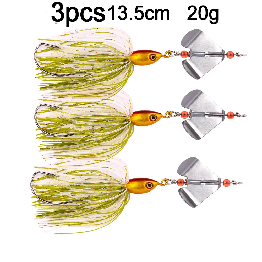 Chatter bait/ Spinner bait for bass pike walleye 10+ colors 14cm/20g