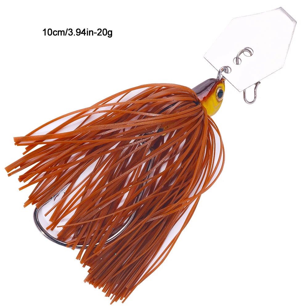 Chatter bait/ Spinner bait for bass pike walleye 10+ colors 14cm/20g