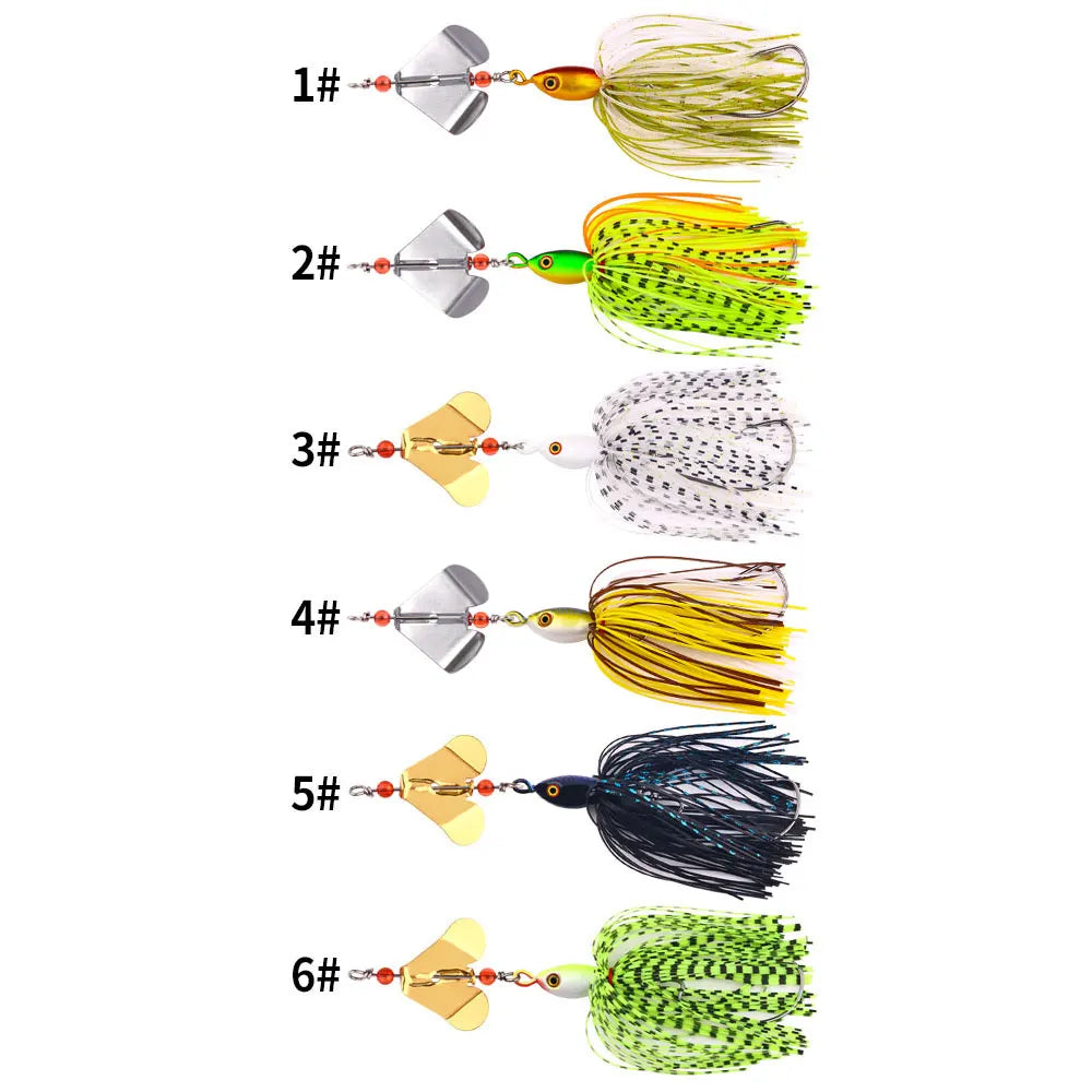 Chatter bait/ Spinner bait for bass pike walleye 10+ colors 14cm/20g