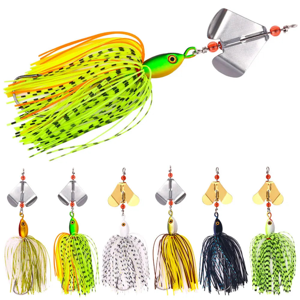 Chatter bait/ Spinner bait for bass pike walleye 10+ colors 14cm/20g