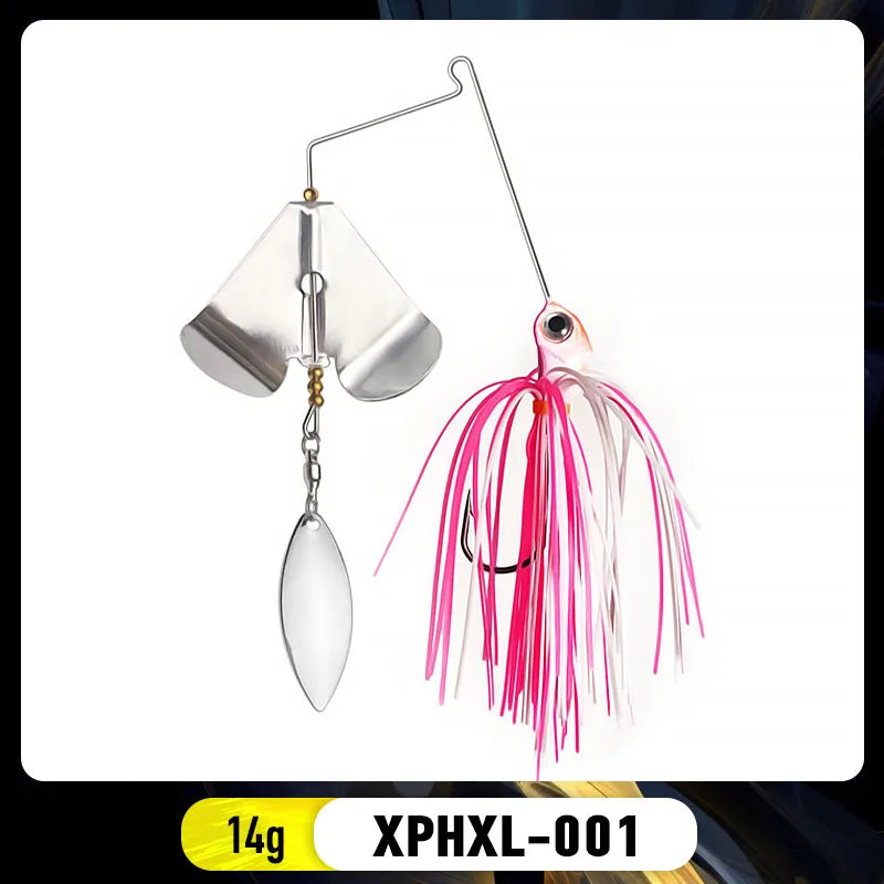 Bazooka Spinnerbait 30+ colors/ variants  13g 18g Fishing Lure, Metal Buzzbait Swimbait For Bass, Pike