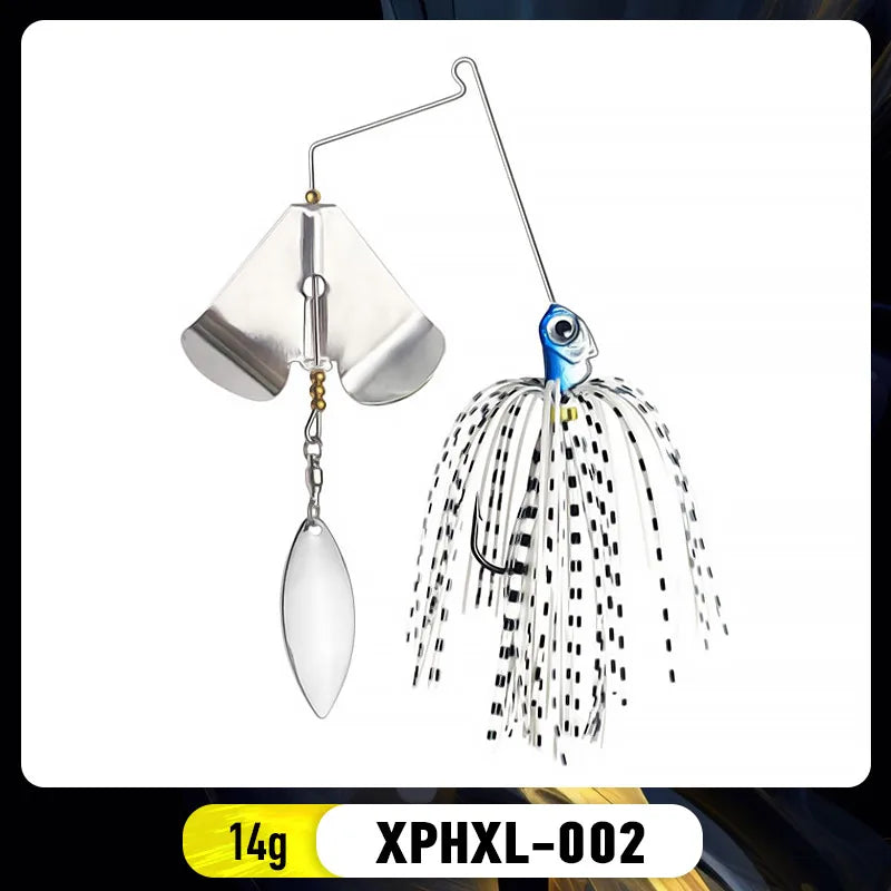 Bazooka Spinnerbait 30+ colors/ variants  13g 18g Fishing Lure, Metal Buzzbait Swimbait For Bass, Pike