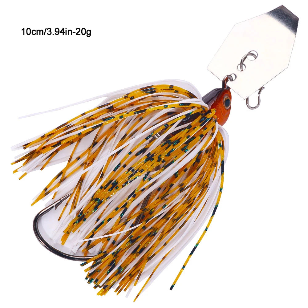 Chatter bait/ Spinner bait for bass pike walleye 10+ colors 14cm/20g
