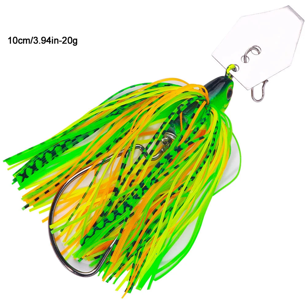Chatter bait/ Spinner bait for bass pike walleye 10+ colors 14cm/20g