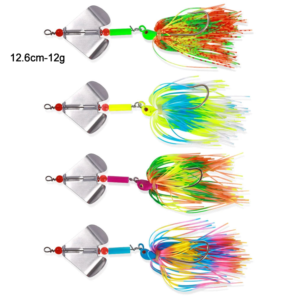 Chatter bait/ Spinner bait for bass pike walleye 10+ colors 14cm/20g