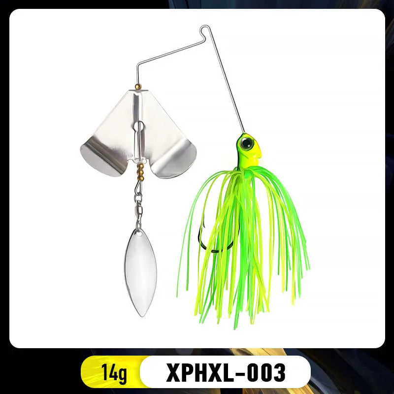 Bazooka Spinnerbait 30+ colors/ variants  13g 18g Fishing Lure, Metal Buzzbait Swimbait For Bass, Pike
