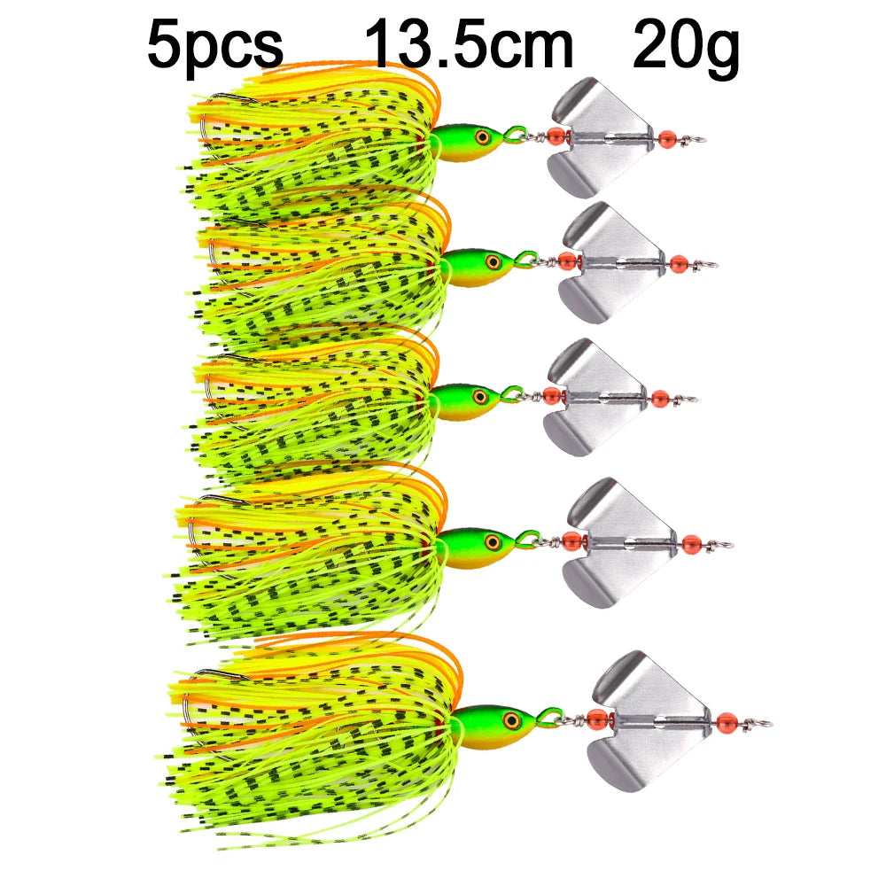 Chatter bait/ Spinner bait for bass pike walleye 10+ colors 14cm/20g