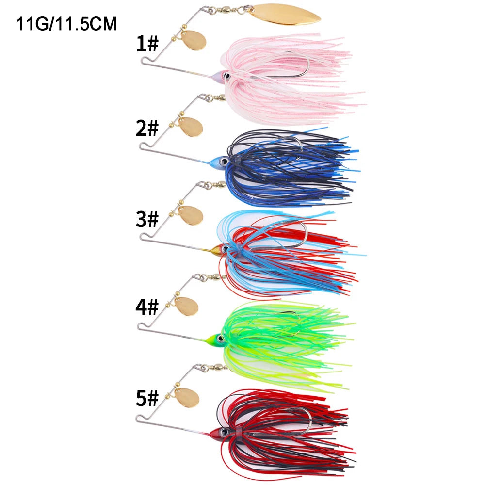 Chatter bait/ Spinner bait for bass pike walleye 10+ colors 14cm/20g
