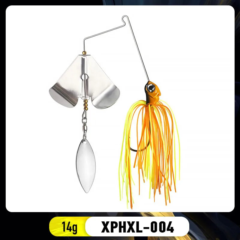 Bazooka Spinnerbait 30+ colors/ variants  13g 18g Fishing Lure, Metal Buzzbait Swimbait For Bass, Pike