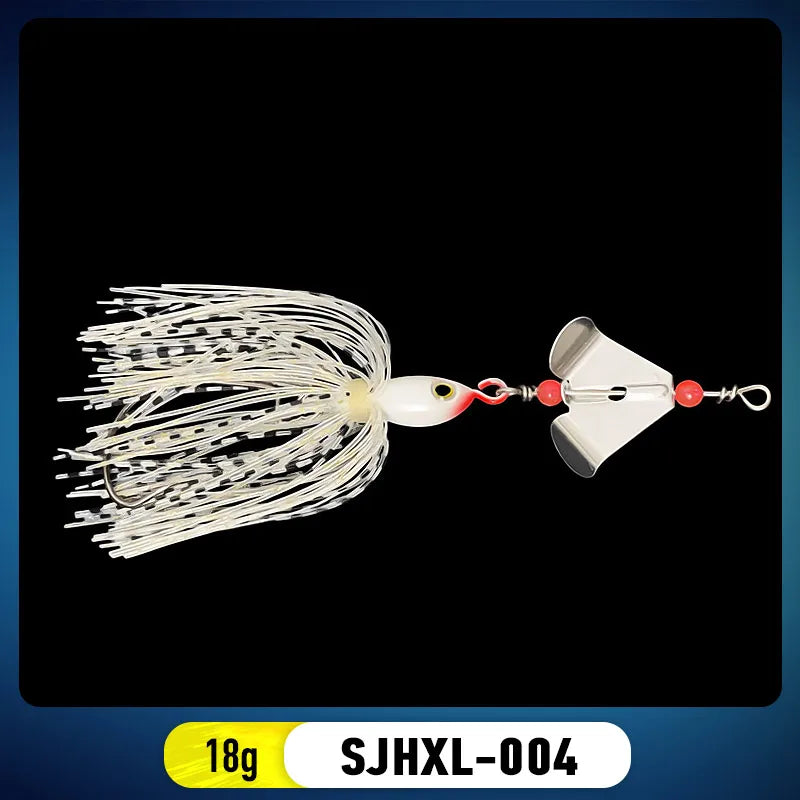 Bazooka Spinnerbait 30+ colors/ variants  13g 18g Fishing Lure, Metal Buzzbait Swimbait For Bass, Pike