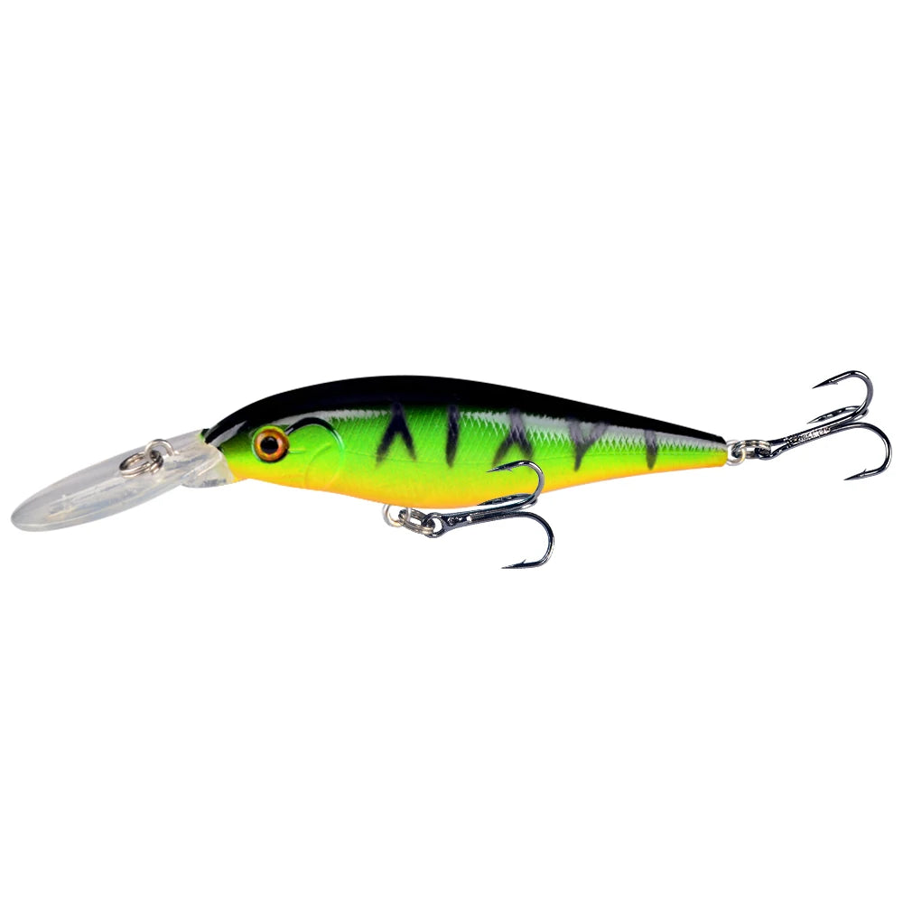 LINGYUE Crankbait Fishing lure Bass, Pike Bait 10+ variants 11cm/10.5g Jerkbait Deep Swim Artificial lure